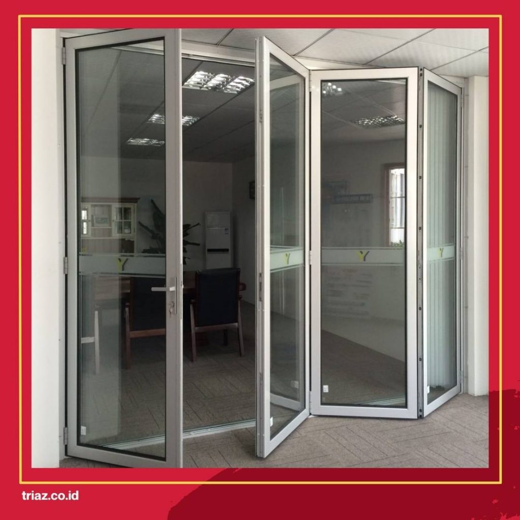 pintu geser lipat