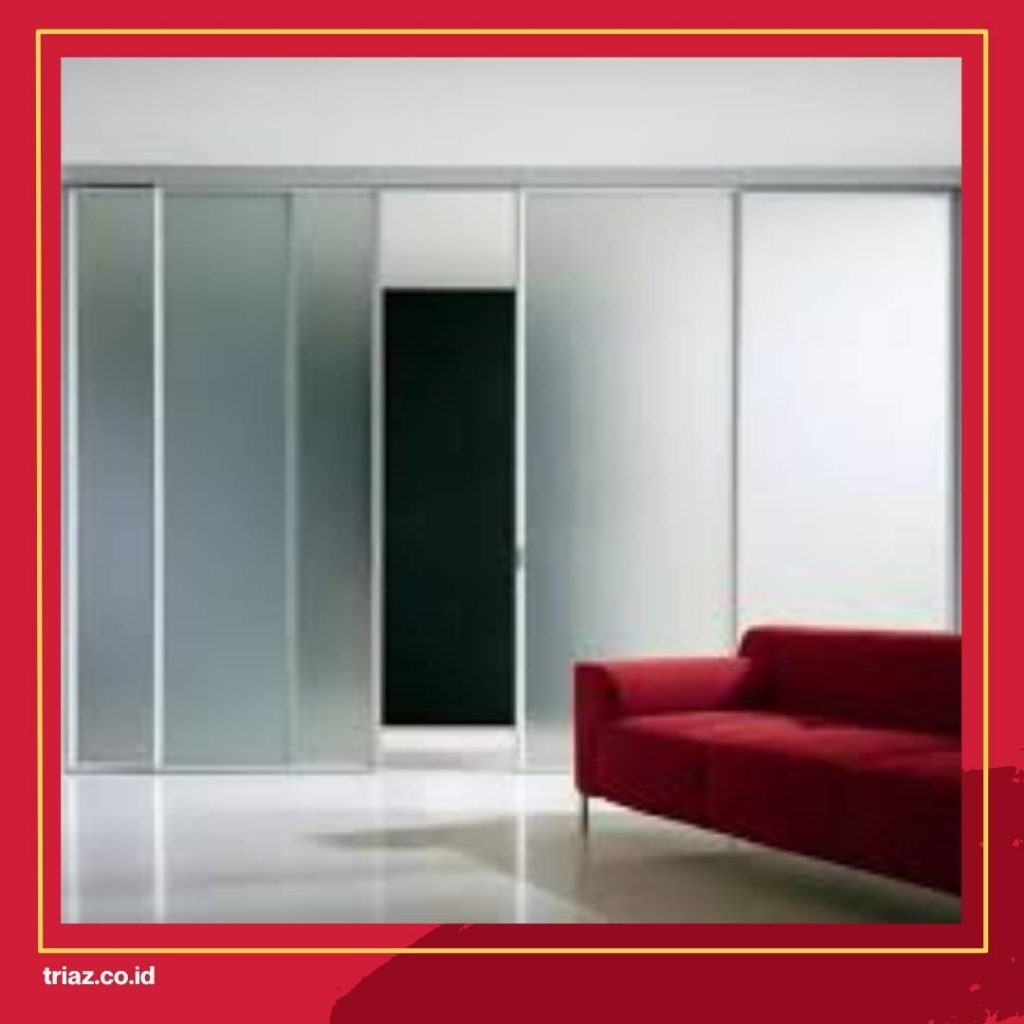 pintu kaca geser