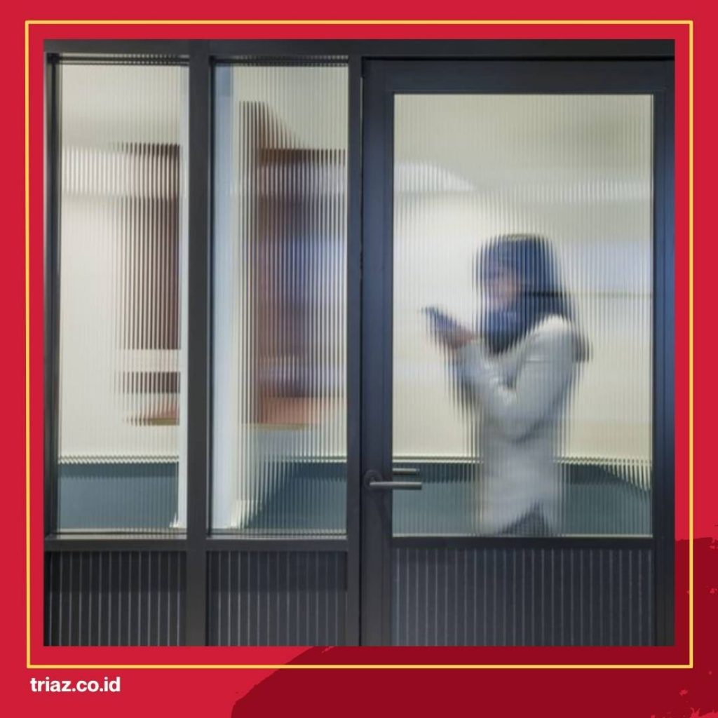 pintu kaca tekstur