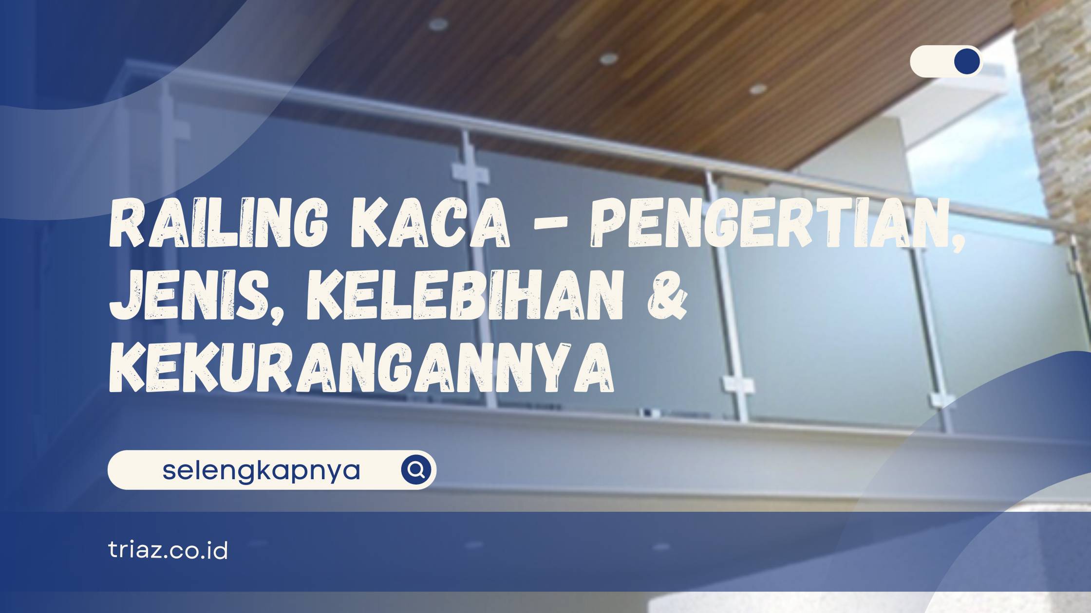 railing kaca