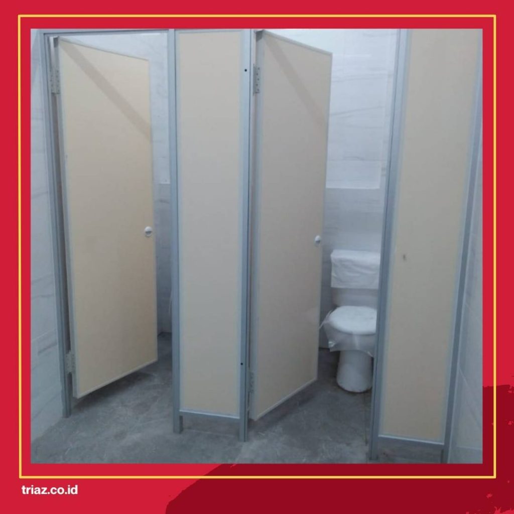 cubicle toilet PVC