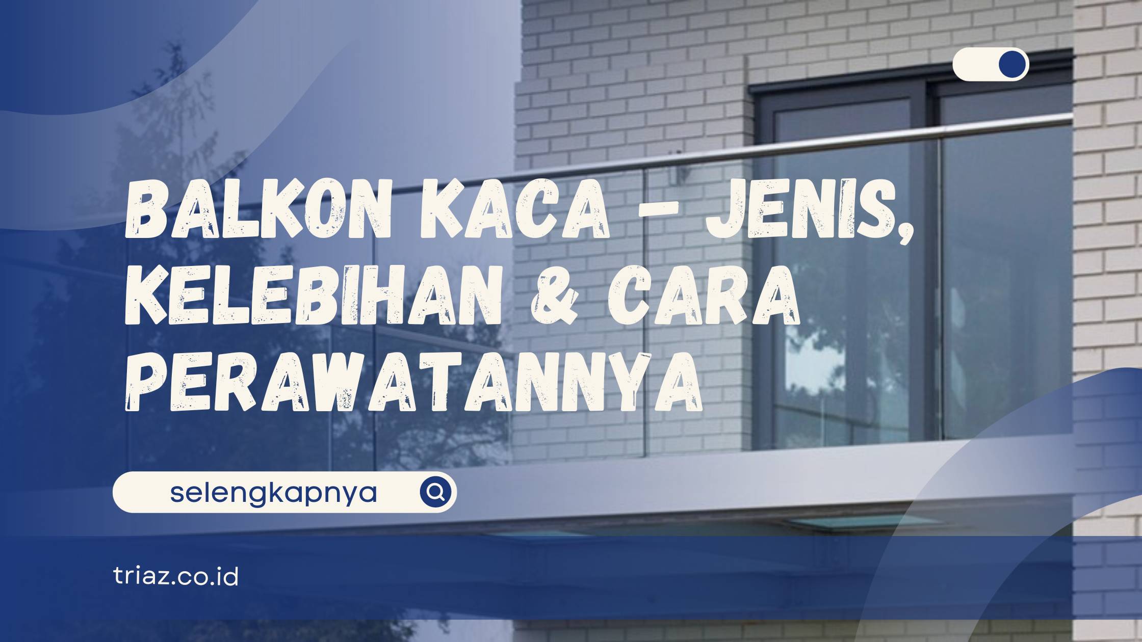 balkon kaca