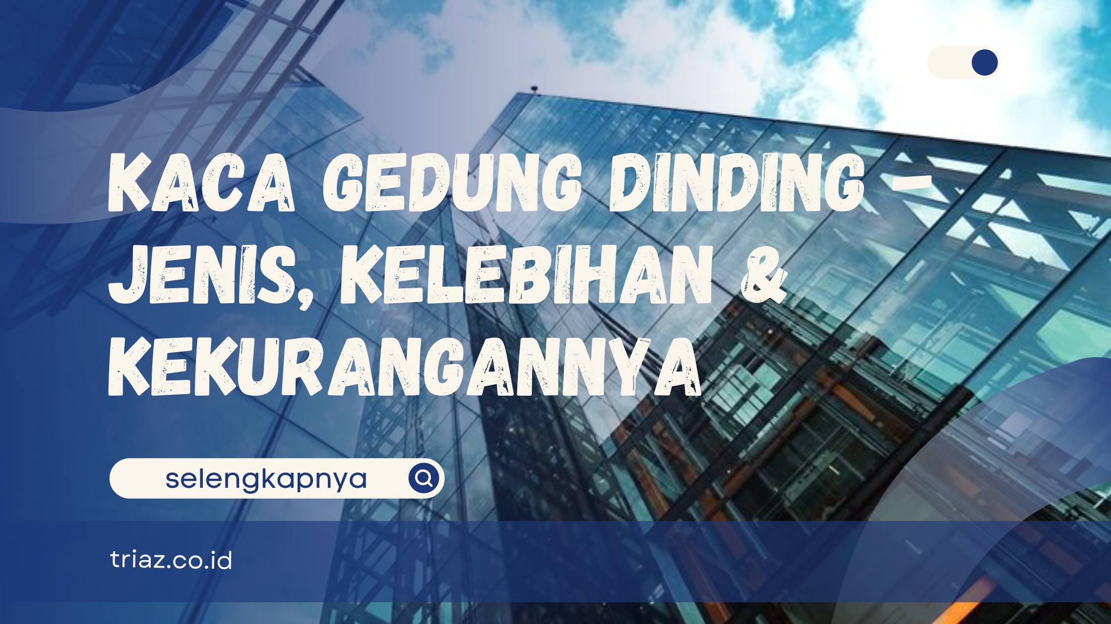 kaca gedung dinding