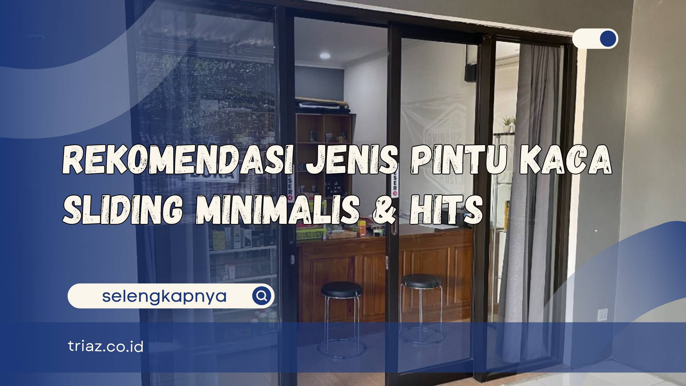 pintu kaca sliding